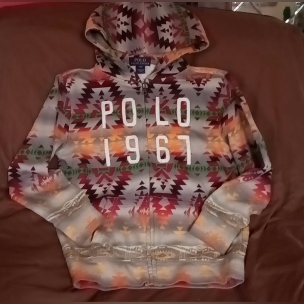 Polo Ralph Lauren Aztec zip hoodie 8